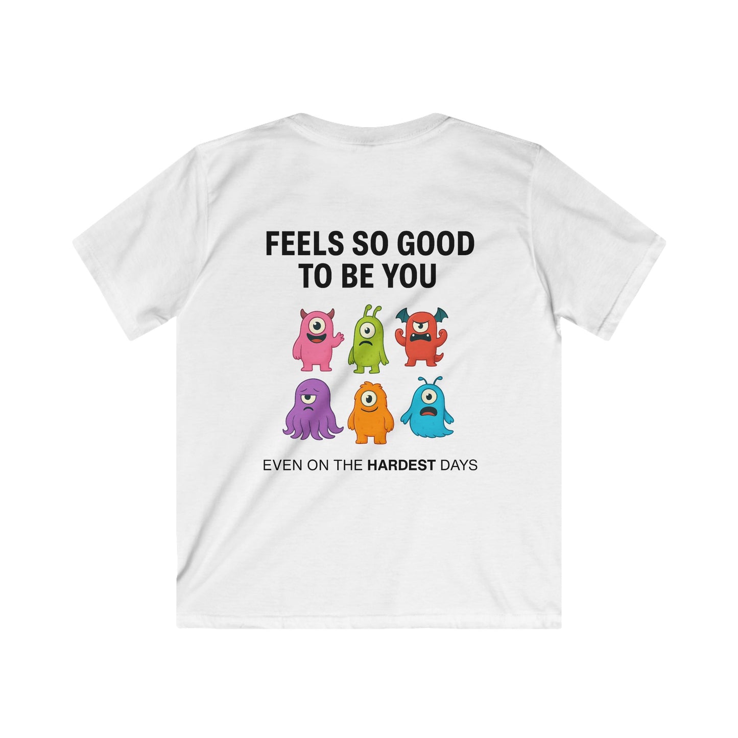 Kids (Monster) Tee - White/Color