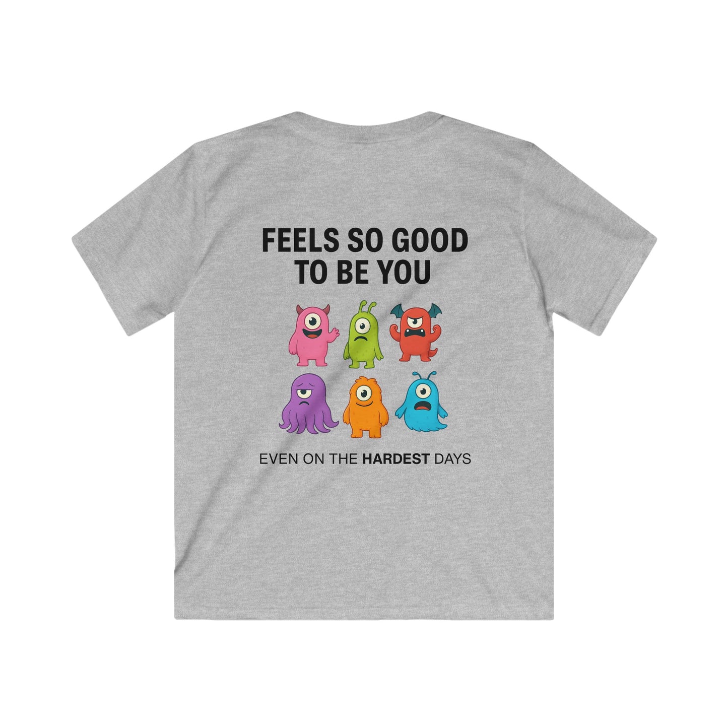 [The Audition Collection] Kids (Multi Monster) Tee - White/Color