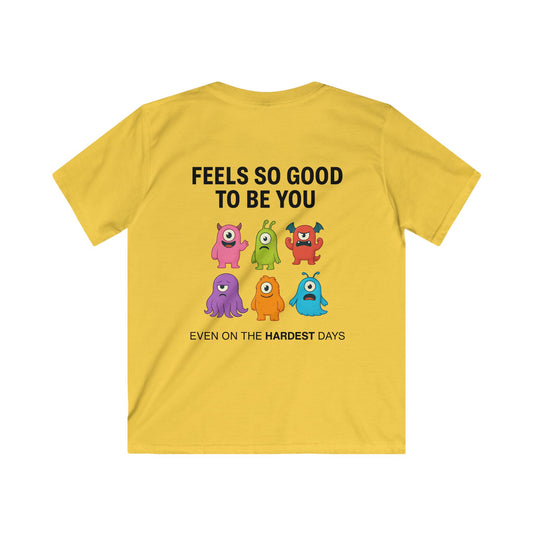 [The Audition Collection] Kids (Multi Monster) Tee - White/Color